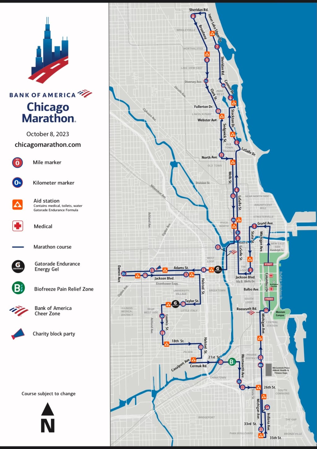 Chicago Marathon – ~47K participants –&nbsp;VICTORY!