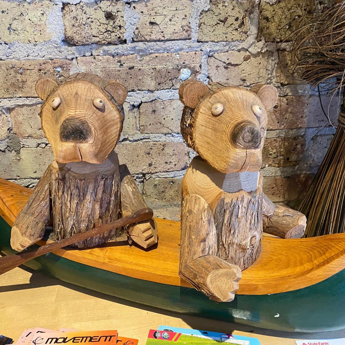 A Wood Carving – Creativity that makes us smile!
